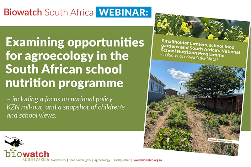 Biowatch webinar - NSNP