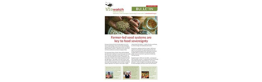 Biowatch Bulletin: January 2026