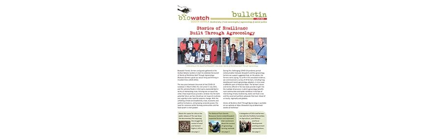 Biowatch Bulletin: July 2023